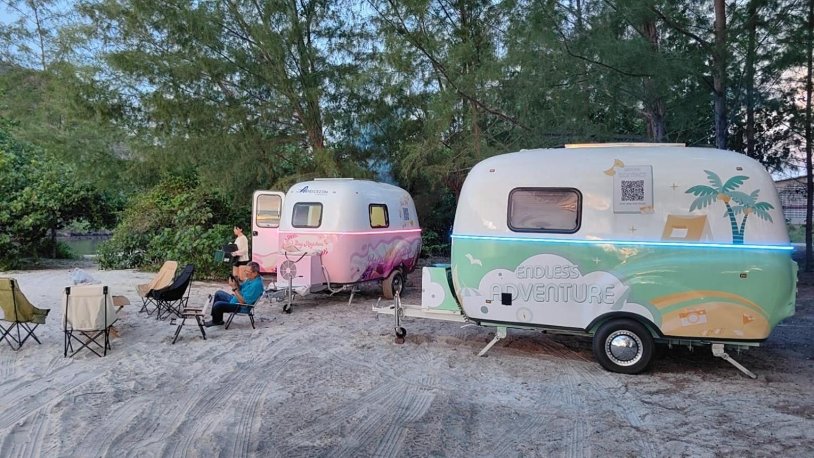 Langkawi Pantai Cenang - Private Beach Glamping Experience Ngoại thất bức ảnh